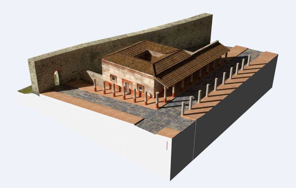 Arkeographos -Casa de los marmoles - fase 1