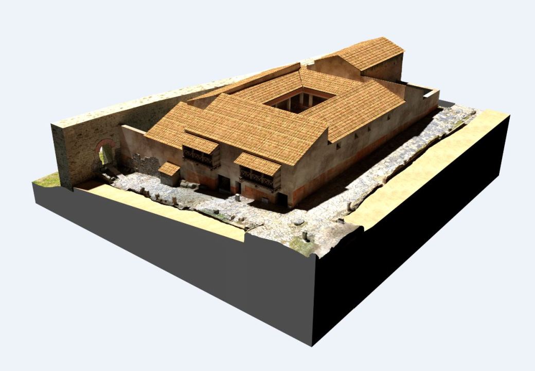 Arkeographos -Casa de los marmoles - fase 3